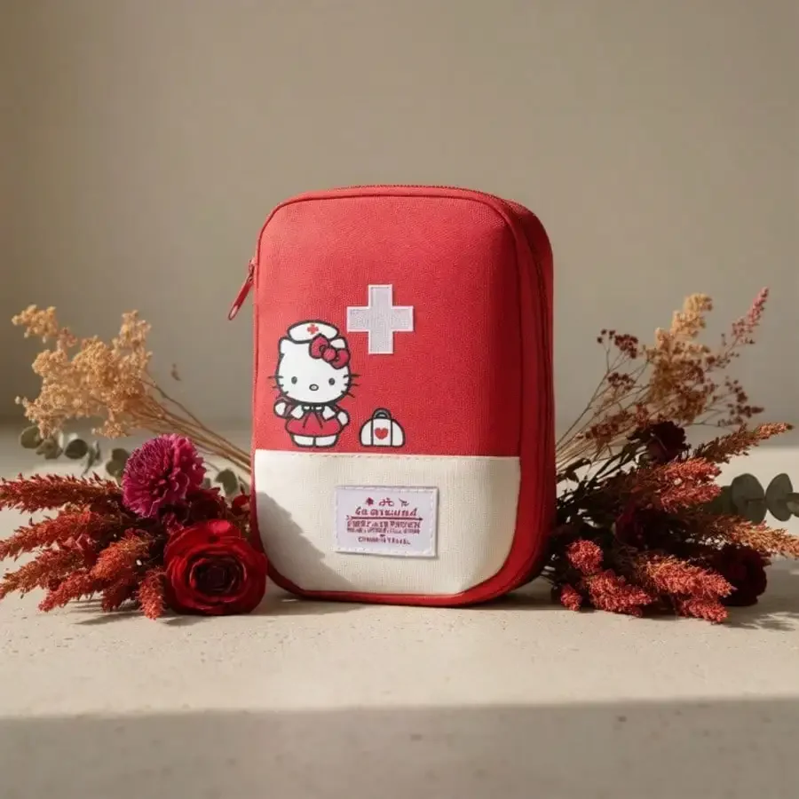 First Aid Kit - 1. Bolsa de primeros auxilios portátil,