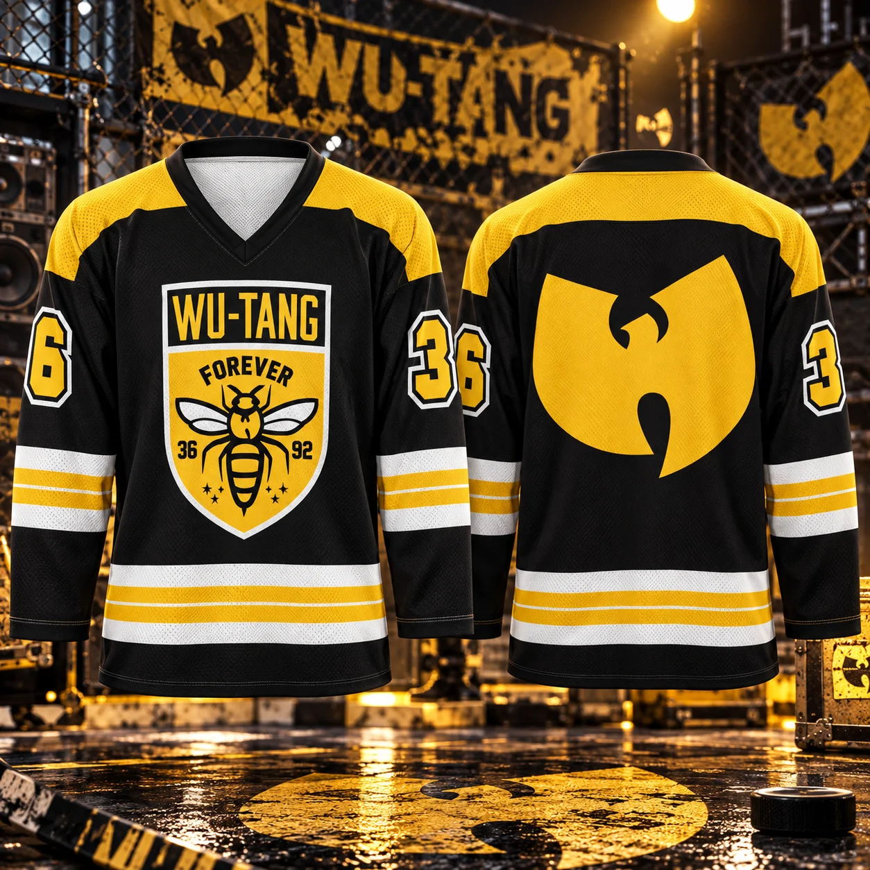 Bandage - Camiseta de Hockey 2026 Wu-Tang Clan