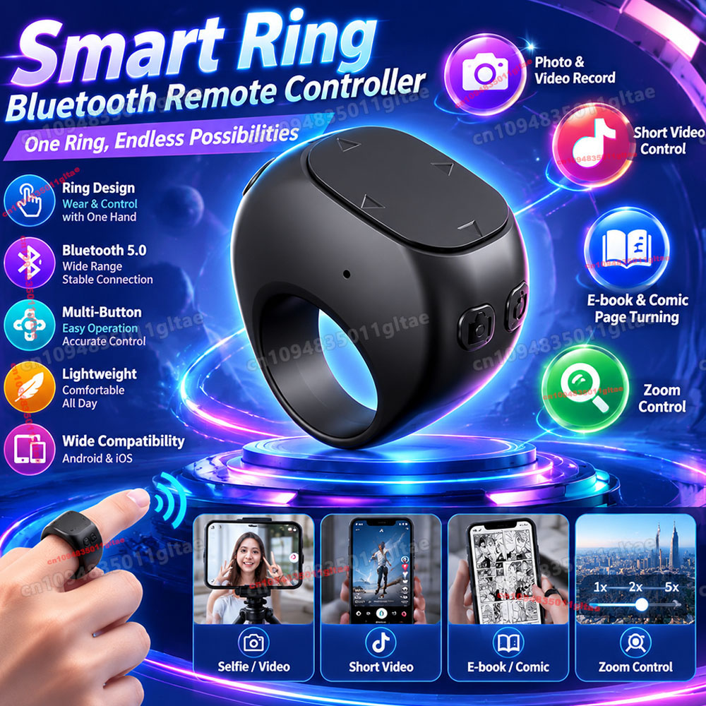 Blood Pressure Monitor - Anillo de control remoto inalámbrico para