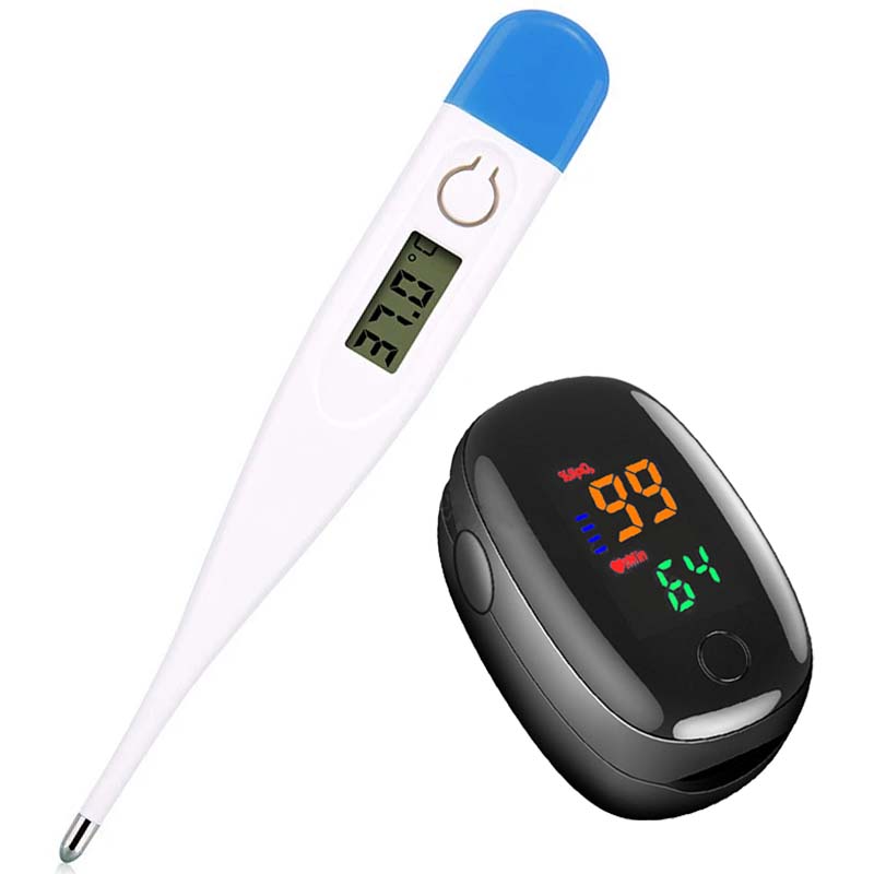 Pulse Oximeter - Oxímetro de pulso, termómetro médico para