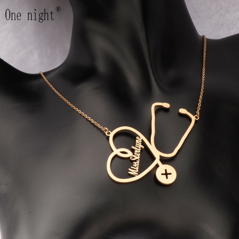 Collar con Nombre Personalizad - Stethoscope reseña y precio
