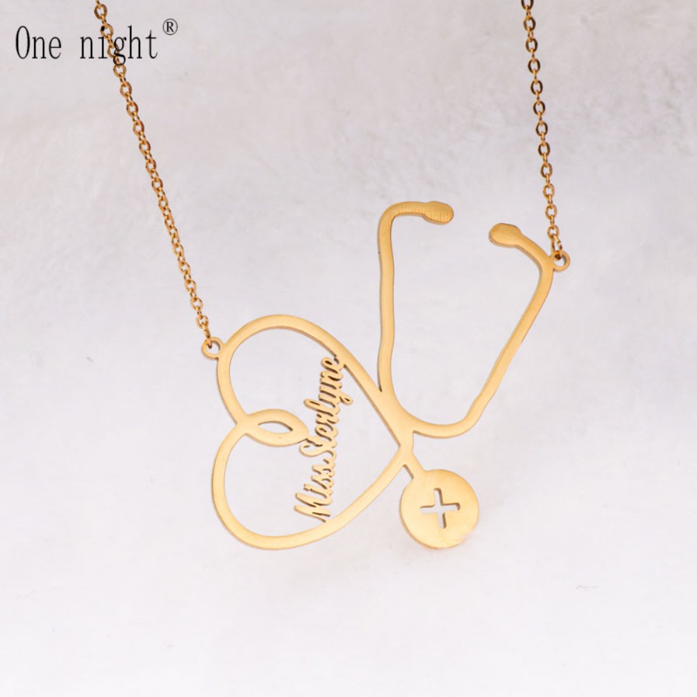 Collar con Nombre Personalizad - Stethoscope reseña y precio