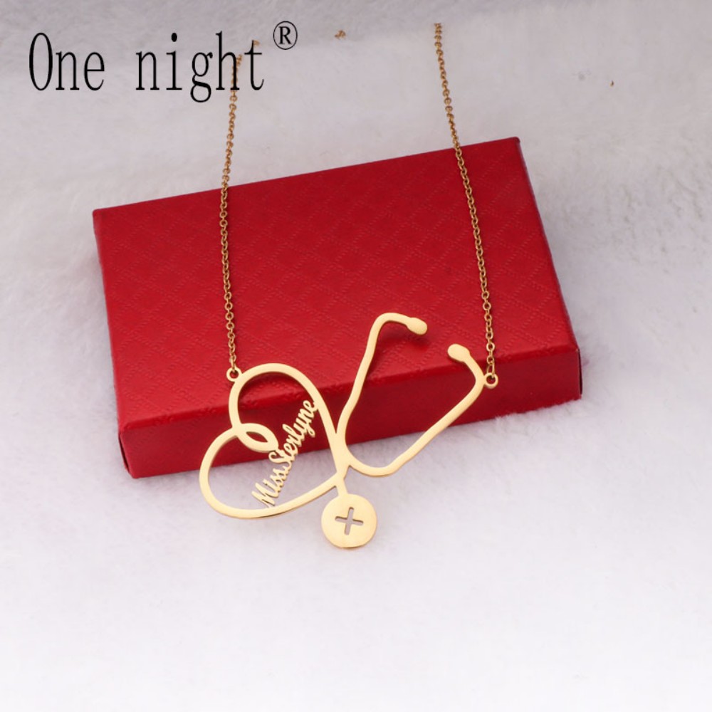 Collar con Nombre Personalizad - Stethoscope reseña y precio