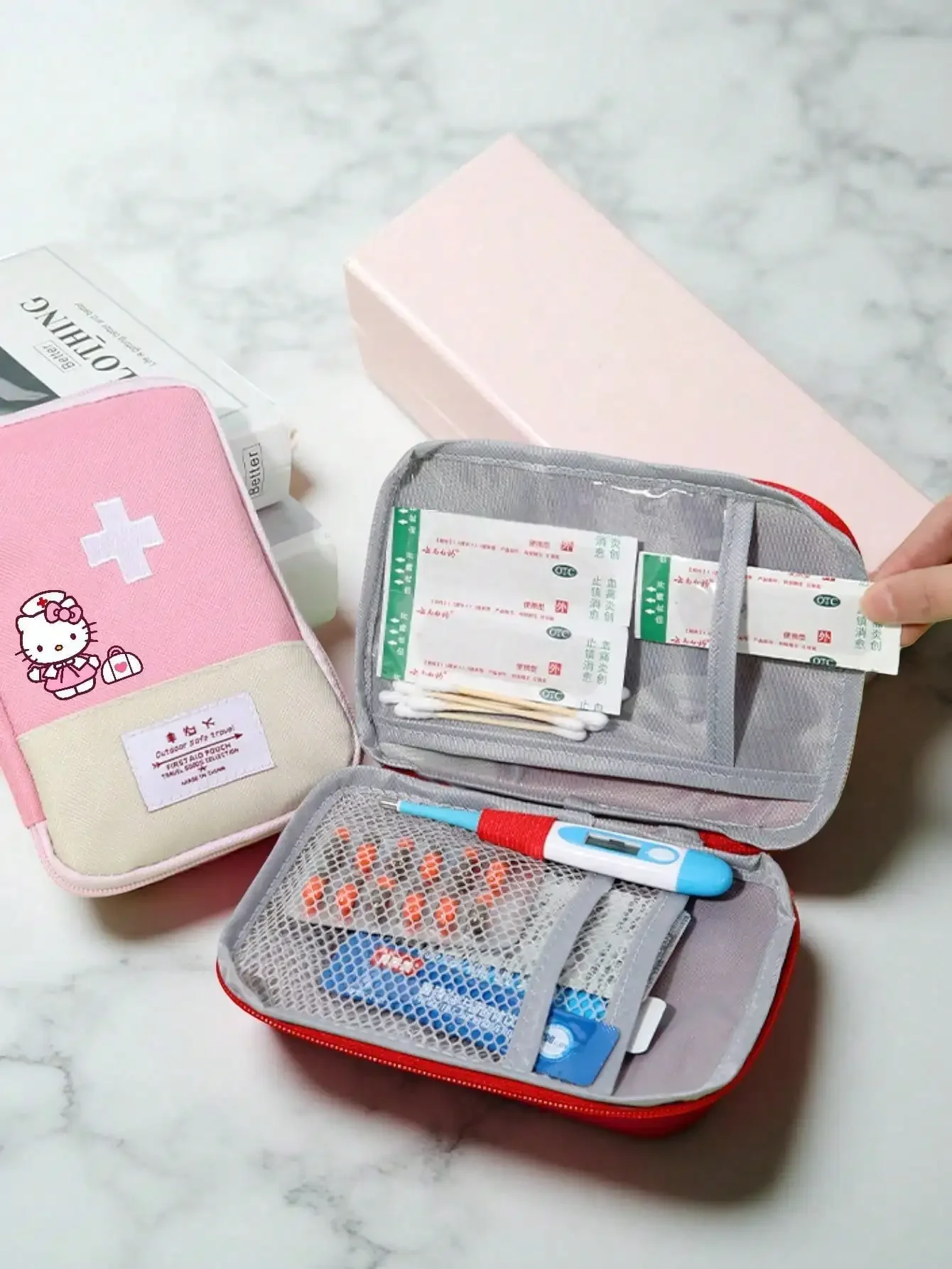 1. Bolsa de primeros auxilios  - First Aid Kit reseña y precio