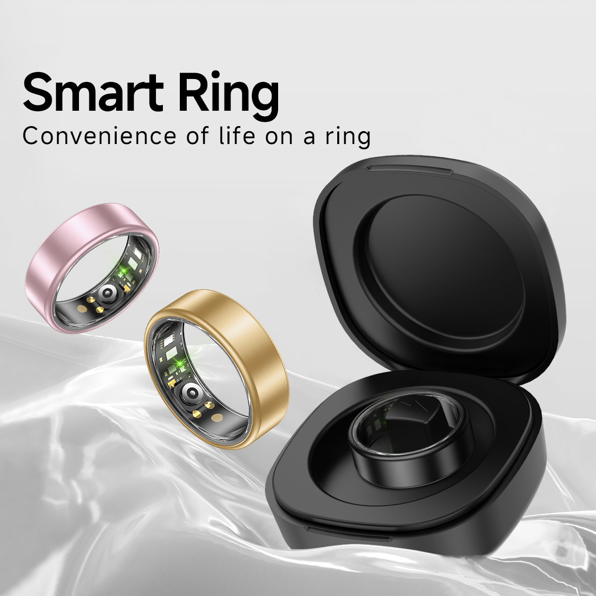 Anillo Inteligente Más Recient - Blood Pressure Monitor reseña y precio