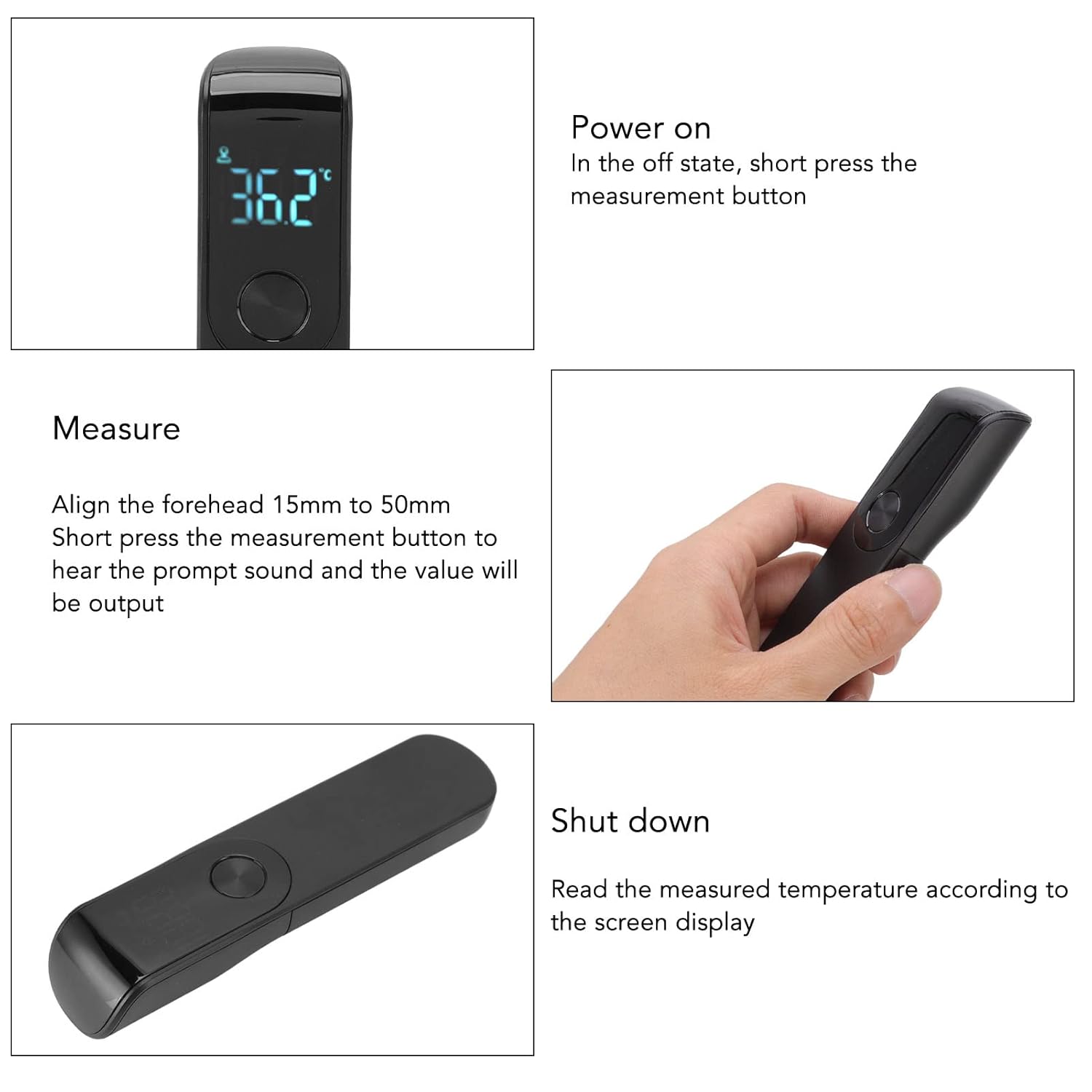 Termómetro infrarrojo IDEABEL, - Pulse Oximeter reseña y precio