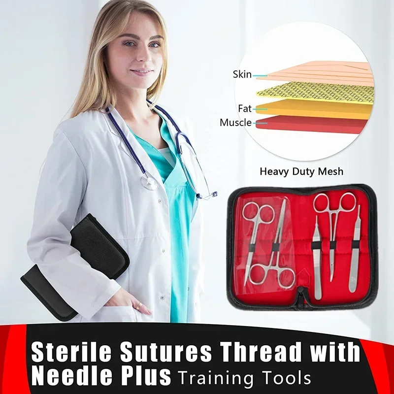 Kit de práctica de sutura para - Medical Gloves reseña y precio